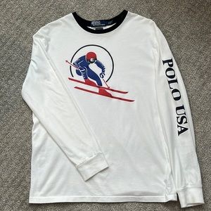 Men’s Polo by Ralph Lauren Long Sleeved T-shirt